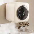 FJYAWEN lave-linge, 3,5 L, Argenté, Mini Machine à Laver Et Sèche-Linge, Machine à Laver Murale/De Bureau Intégrée