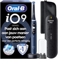 Oral-B Brosses à dents électriques, Marron/Bleu, iO Series 9 Brosse à dents électrique, 1 brosse à dents, étui de voyage de charge