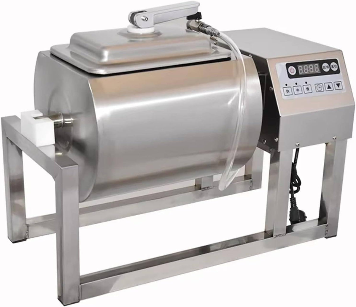 XDLYWUZIQ Bains-marie sous vide, 610 x 315 x 370 mm, 18 litres, Acier inoxydable, Noir, Marineuse à Viande sous Vide