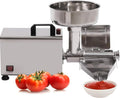 FENGSSLL Passoires alimentaires, 450 W, 220 V, Argenté, Machine commerciale de passoire à tomates, presse-fruits électrique