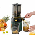 VYUJHNBG presse-agrumes, Noir, Extracteur de jus Professionnel à Froid par Mastication Lente