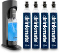 DrinkMate Machines à eau pétillante et sodas, Marron, OmniFizz Machine à eau pétillante et à soda, gazéifie n'importe quelle boisson
