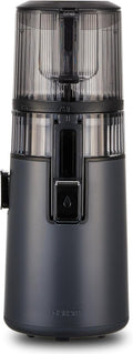 Hurom Passoires alimentaires, 1,8 L, Gris, H70FT Nouveau Slow Juicer, Presse à froid électrique, Extracteur de jus pour légumes et fruits