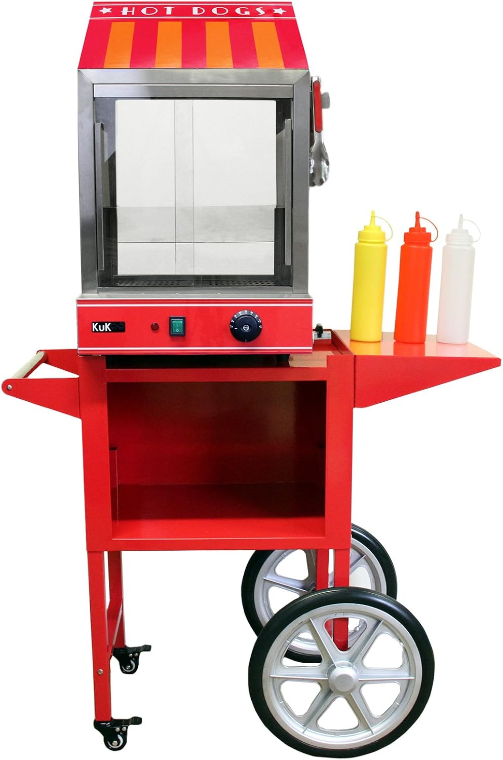 KuKoo Appareils à hot dog, 2000 W, Argenté