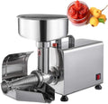 RayGenius Presse-purée, 370 W, 220 Volts, Acier Inoxydable, Argenté, Machine à Tamiser Les Tomates, Tamis en Acier Inoxydable Et Machine à Sauces