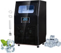 PanHuiWen machine à glaçons, 345*339*602 mm/13.6*13.4*23.7in, 200 W, 220 V/50Hz, 4 kg, 40 kg, Noir
