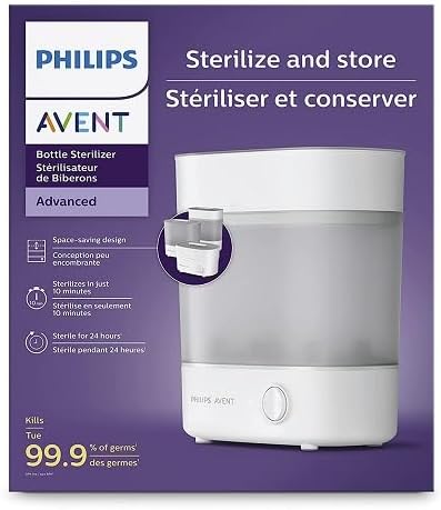 Fotopharmacy Stérilisateurs, Noir, Avent SCF291/00 Stérilisateur et séchoir avancé pour bouteilles