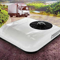 Climatiseur Climatiseurs, 12 V, 24 V, Blanc, de toit pour véhicules /, Idéal pour SUV, camping-cars, camionnettes et remorques de voyage