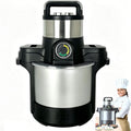 STWBHW Robots, 6 L, 1600 W, Noir, Robot culinaire, Machine à igname pilée, Machine à Piler l'igname, for 5 à 6 Personnes