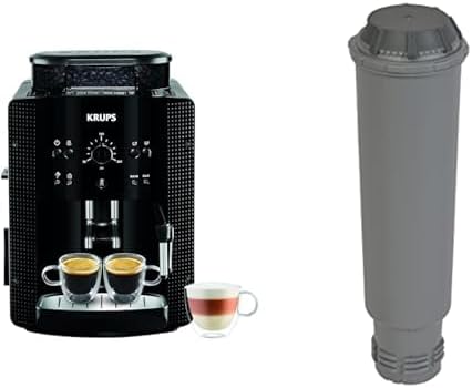 KRUPS machine à café, Noir/Argenté