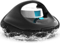 BRINBO Systèmes de nettoyage automatique, 80 m, Noir, Robot Piscine sans Fil, 130 Min de Nettoyage Puissant