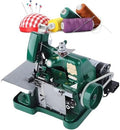Machine surjeteuse, Gris, à portable robuste pour cuir et tissu en métal