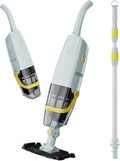 Lydsto Produits nettoyants, Noir, S1 Aspirateur Piscine sans Fil avec Perche Rétractable, Aspirateur Manuel Durée de Fonctionnement Jusqu'à 60 Min