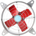 RAGOPILEN Moteurs de ventilateur, Blanc, Ventilateur mural， Ventilateur d'extraction d'air mural