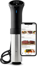 Anova Bains-marie sous vide, Noir/Argenté, Precision Cooker 3.0 [AN525-UK00], Sous Vide, 1100 Watts, application Wifi incluse - Noir et argent