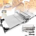 ZXSYYDS Machines à pâtes manuelles, 1300 × 570 × 230 mm (51,2 × 22,5 × 9,1 po), 60 W, 110 V/220 V, Acier inoxydable, Argenté