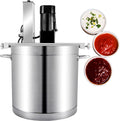 MYUYEE blender, 40 L, 20 L, Noir, Machine de cuisson automatique commerciale, mélangeur pour confiture, améliore la saveur avec un mélange efficace