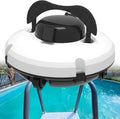 RayGenius Systèmes de nettoyage automatique, 36x36x18 Cm 36x36x18 Cm, Noir, Aspirateur De Piscine Automatique sans Fil