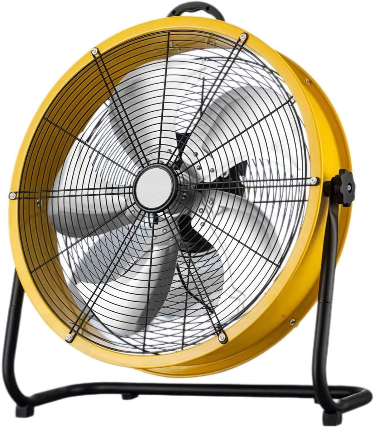 Ventilateur Ventilateurs sur pied, Blanc, de Tambour Industriel à Haute Vitesse