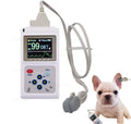 STDZQCWY Oxymètres, 110 mm (L) x 60 mm (l) x 24 mm (H), 3,0 V CC, Gris, Moniteur Vétérinaire pour Chiens Et Chats