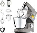 Kenwood Robots multifonctions, 1400 W, Argenté, Titanium Chef Patissier XL KWL90.034SI, Robot Patissier Balance Intégrée