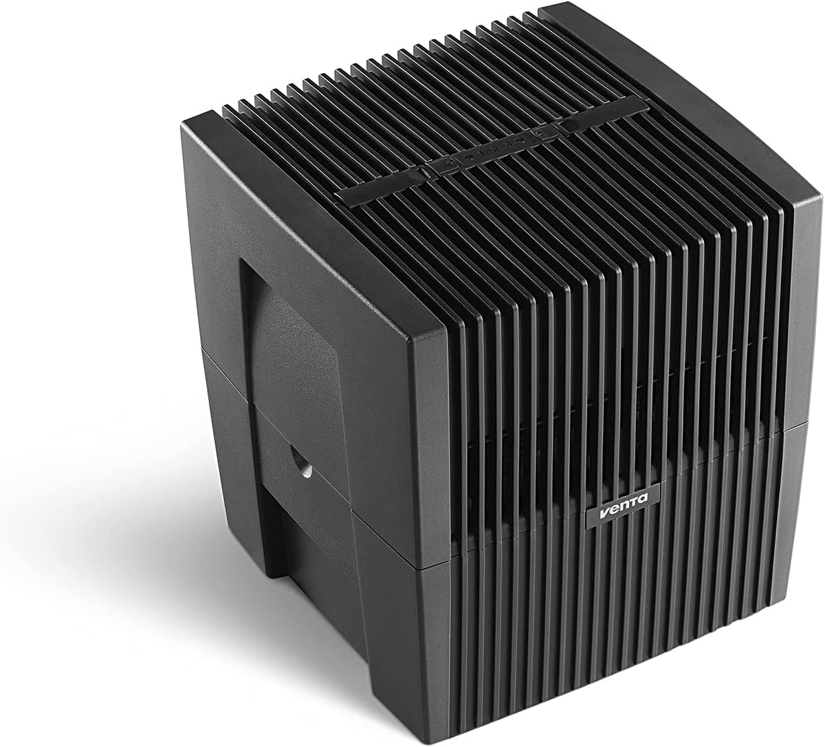 VENTA Purificateurs d'air, 40 m, Noir, Laveur d'Air Original LW25, Humidificateur d'air, pièces jusqu'à ², utilisation simple